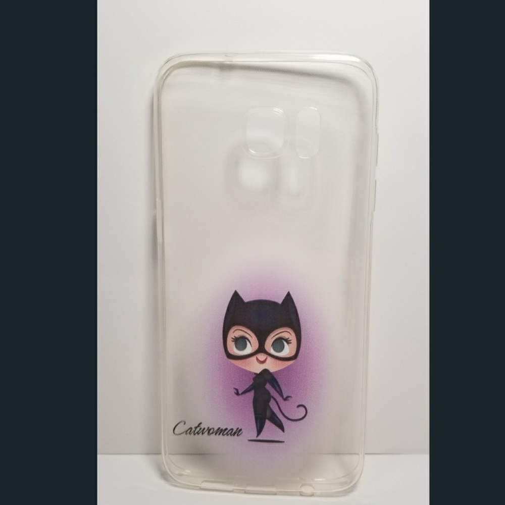 Cute Super Hero Transparent Soft TPU Case Cover